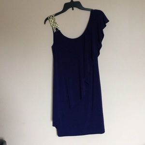 Navy Betsy and Adam cocktail dress size 6